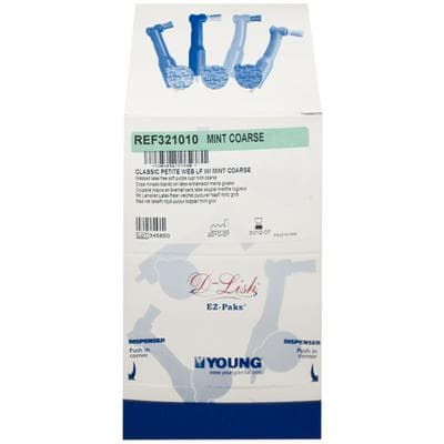 D-Lish EZ-Paks Classic Petite Web Latex-Free Prophy Angle with Coarse Mint Paste, 100/Box, 321010 thumbnail 10