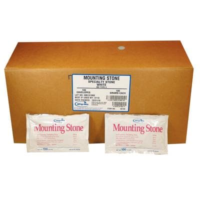 Whip Mix Mounting Stone, White, Fast Setting, 100 g Packets, 100/Box, 18730 thumbnail 12