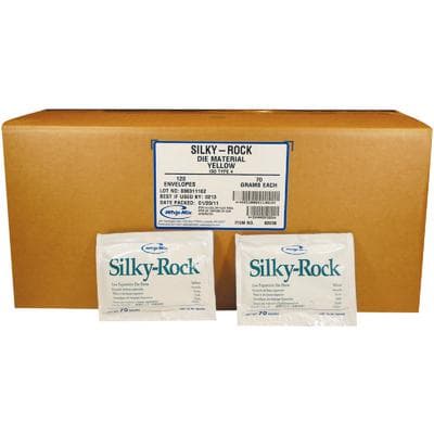 Whip Mix Silky-Rock Die Stone, Type IV, Yellow, 70g Packets, Box of 120, #02038 thumbnail 9