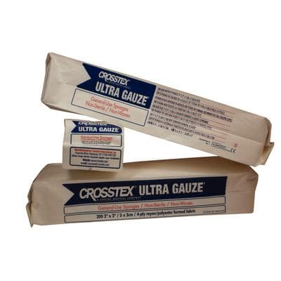 Crosstex Ultra Gauze Non-Woven Sponges, 4-Ply, Non-Sterile, 2" x 2", 5000/Case, ENCNWU thumbnail 12