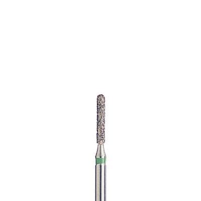 BluWhite Diamond™ Bur FG581C, Coarse, Green Ring, Straight Cylinder, Friction Grip, 1.2 mm Diameter, 6.8 mm Length, 5/Pkg thumbnail 2