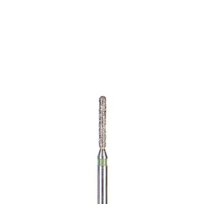 BluWhite Diamond™ Bur FG 580C, Coarse, Straight Cylinder, Friction Grip, 1.2 mm Diameter, 7.9 mm Length, Green Ring, 5/Pkg thumbnail 2