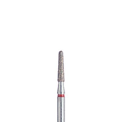 BluWhite Diamond™ Bur FG Super Fine Round End Taper #755SF, 1.6 mm Diameter, 6.2 mm Length, Yellow Ring, 5/Pkg thumbnail 2
