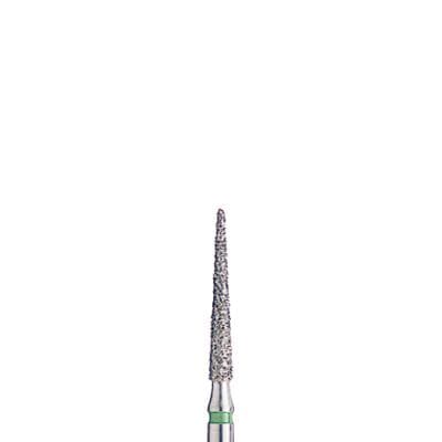 BluWhite Diamond™ Bur FG 716C, Coarse, Green Ring, Taper Round End, 1.4 mm Diameter, 9.8 mm Length, 5/Pkg thumbnail 3
