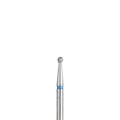 BluWhite Diamond™ Bur, FG, Round, Fine, Red Ring, #120F, 1.4 mm Diameter, 0.9 mm Length, 5/Pkg thumbnail 3