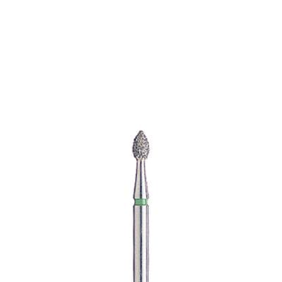 BluWhite Diamond™ Bur FG 610R, Regular Grit, Football Shape, Blue Ring, Friction Grip, 1.8 mm Diameter, 2.8 mm Length, 5/Pkg thumbnail 3