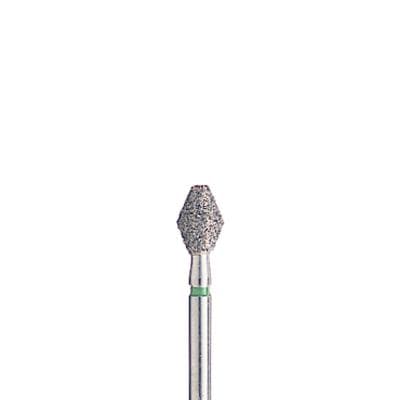 BluWhite Diamond™ Bur, FG, Football, Coarse, Green, Occlusal, #460C, 3.3 mm Diameter, 4.6 mm Length, 5/Pkg thumbnail 3
