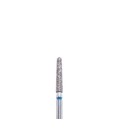 BluWhite Diamond™ Bur, FG, Regular Grit, Blue Ring, Cone Taper Flat End, #798R, 1.8 mm Diameter, 9.9 mm Length, 5/Pkg - BluWhite Diamond™ Burs – FG, Regular, Blue, Cone, Taper Flat End, 5/Pkg - # 798R, 1.8 mm Diameter, 9.9 mm Length - Image 1