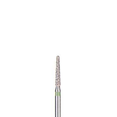 BluWhite Diamond™ Bur, FG, Fine Grit, Red Ring, Cone Taper Flat End, #740F, 1.4 mm Diameter, 7.8 mm Length, 5/Pkg - BluWhite Diamond™ Burs – FG, Fine, Red, Cone, Taper Flat End, 5/Pkg - # 740F, 1.4 mm Diameter, 7.8 mm Length - Image 1