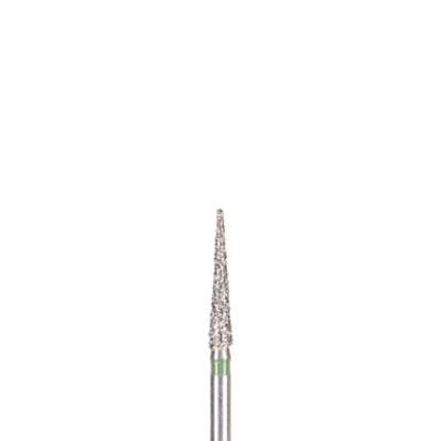 BluWhite Diamond™ Bur FG Regular, Cone Taper Flat End, Blue Ring, #713R, 1.8 mm Diameter, 9.8 mm Length, 5/Pkg thumbnail 2