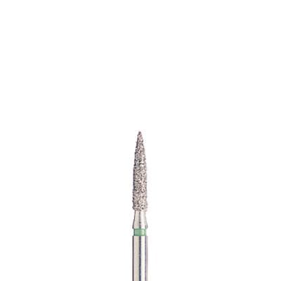 BluWhite Diamond™ Bur, FG, Regular, Flame, #240R, 1.6 mm Diameter, 7.8 mm Length, Blue Ring, 5/Pkg thumbnail 4