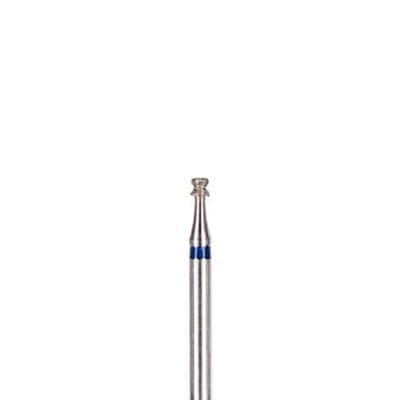 BluWhite Diamond™ Bur FG 470R, Hourglass, Coarse, Blue Ring, Amalgam Remover, 1.2 mm Diameter, 1.1 mm Length, 5/Pkg - BluWhite Diamond™ Burs – FG, Hourglass, 5/Pkg - Coarse, Blue, Amalgam Remover, # 470R, 1.2 mm Diameter, 1.1 mm Length - Image 1