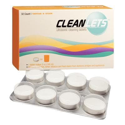 Cleanlets™ Tartar and Stain Ultrasonic Cleaning Tablets, Mint, 32 Tablets/Box thumbnail 10
