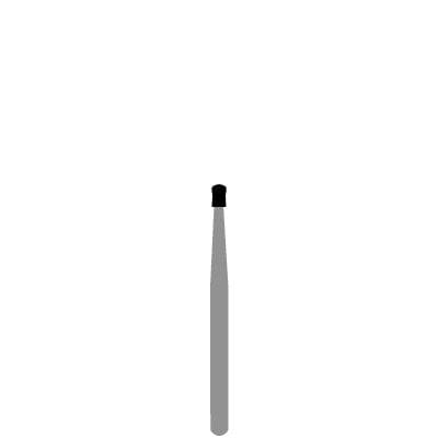 Kerr BluWhite Operative Carbide Bur, Pear FG, #332, 1.2 mm Diameter, 1.6 mm Head Length, 10/Pkg thumbnail 2