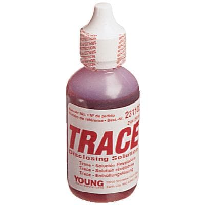 Trace Disclosing Solution, Liquid, 2 oz Bottle, Red, 1/Pk, 231102 thumbnail 15