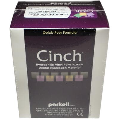 Cinch Quick Heavy Body VPS Impression Material, Fast Set, 50 ml Cartridges, 4/Pk, S463S thumbnail 16