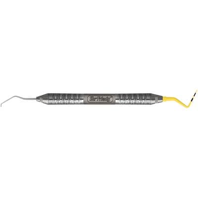 Hu-Friedy Colorvue Expro 17 Double-Ended Explorer/Probe Handle, #6 Satin Steel, XP17/PH6 thumbnail 8