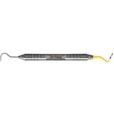 Hu-Friedy ColorVue Expro 23 Explorer/Probe Handle, #6 Satin Steel, Double-Ended, XP23/PH6 thumbnail 16