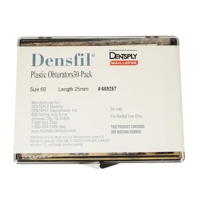 Densfil Thermal Endodontic Obturators, Plastic Refill Pack, Size #60 (Blue), 25mm, 30/Pack, 669257 thumbnail 9