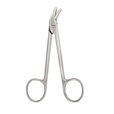 Hu-Friedy Angled Wire Cutting Scissors, Stainless Steel, Blunt Tip, WCS thumbnail 8