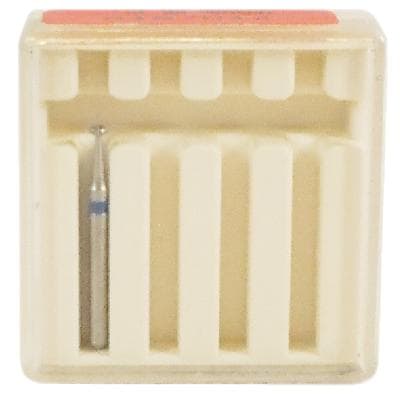 Patterson® Diamond Instrument FG, Wheel Shape, Medium Grit, Blue Ring, #818-014, 1.4 mm Diameter - Patterson® Diamond Instruments – FG, Wheel - Medium, Blue, # 818-014, 1.4 mm Diameter - Image 1