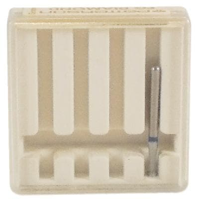 Patterson® Diamond Instrument FG, Wheel Shape, Medium Grit, Blue Ring, #818-018, 1.8 mm Diameter - Patterson® Diamond Instruments – FG, Wheel - Medium, Blue, # 818-018, 1.8 mm Diameter - Image 1
