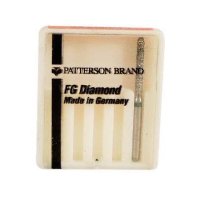 Patterson® Diamond Instrument FG, Coarse Grit, Cone Round End, Green Ring, #869-014, 1.4 mm Diameter thumbnail 2