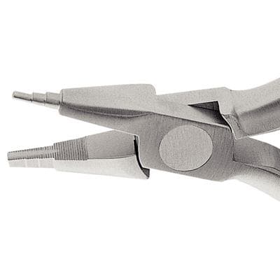 Hu-Friedy Old Style Loop Pliers, Wire Forming, Cylindrical Three-Step Beak, Triangular Beak, 678-324 thumbnail 9