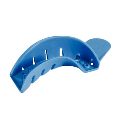 Tray-Aways® Disposable Perforated Impression Trays, #8S, Upper Left/Lower Right Quadrant, Blue, Small, 12/Pack, 0921895 thumbnail 9