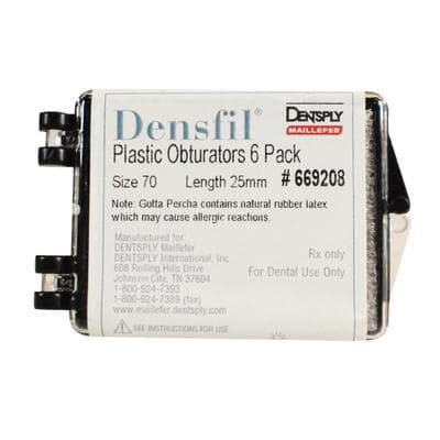 Densfil Plastic Endodontic Obturators, #70 Green, 0.04 Taper, 25mm, Refill Pack of 6, 669208 thumbnail 10
