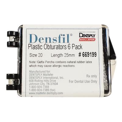 Densfil Plastic Obturators, Refill, 25 mm, #20, Yellow, 6/Pk, 669199 thumbnail 17