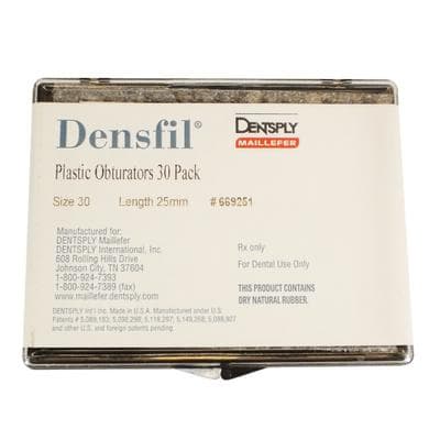Densfil Plastic Obturators #30, 25mm, Blue, 30/Pkg, 669251 thumbnail 16