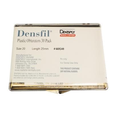 Densfil Plastic Obturators, Refill, 25 mm, #20, Yellow, 30/Pk, 669249 thumbnail 16