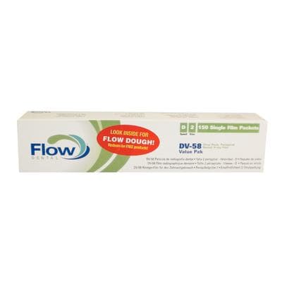 Flow Silver D D-Speed Intraoral X-Ray Film, Size 2 (Adult), Double Film Packets, 150/Box, DV-58, 18200 thumbnail 8