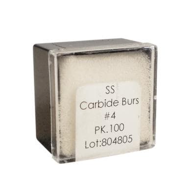 Meisinger Tungsten Carbide Bur, HM 1 Round FGSS, Size #4, 1.4 mm Diameter, 100/Pkg - Tungsten Carbide Burs – HM 1 Round FGSS, Size #4, 1.4 mm Diameter, 100/Pkg - Tungsten Carbide Burs – HM 1 Round FGSS, Size #4, 1.4 mm Diameter, 100/Pkg - Image 1