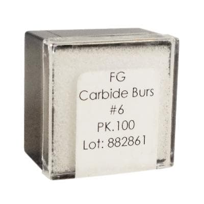 Meisinger Tungsten Carbide Bur #6 Round FG, 1.8 mm Diameter, 100/Pack (C0006FG) thumbnail 5