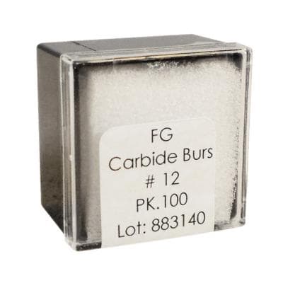 Meisinger Tungsten Carbide Bur, Round #1/2, Friction Grip, 0.6 mm Diameter, 100/Pkg, C0012FG thumbnail 5