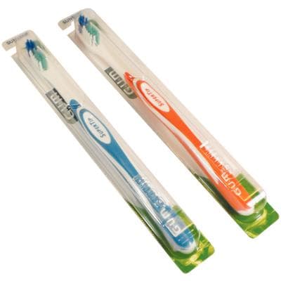 GUM Super Tip Toothbrush, Sensitive, Compact Head, Adult, Ultra-Soft Bristles, 12/Box, 465PG thumbnail 15