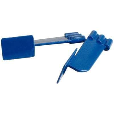 AimRight Adhesive Holder System Bitewing Holders, Blue, 50/Pkg thumbnail 3
