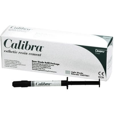 Calibra Esthetic Resin Cement, Base Refill, Medium, 2 g Syringe, 607062 thumbnail 17