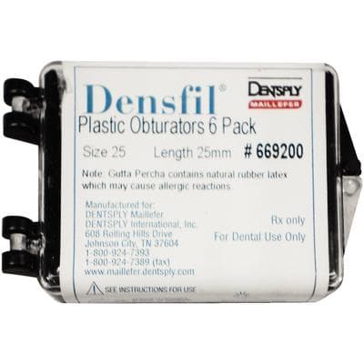 Densfil Plastic Obturators, Refill, 25 mm, #25, Red, 6/Pk, 669200 thumbnail 19