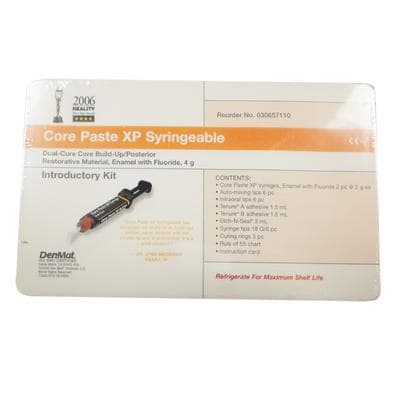 Core Paste XP Enamel w/ Fluoride Dual-Cure Core Build-Up Intro Kit, 2 x 2g Syringes, 030657110 thumbnail 18