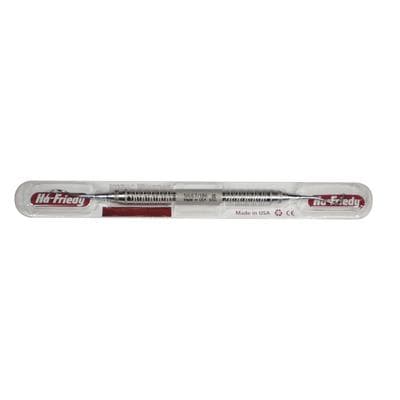 Hu-Friedy Universal Curette, Double-Ended, 17/18 Indiana University, #6 Satin Steel Handle, Posterior, SIU17/186 thumbnail 11