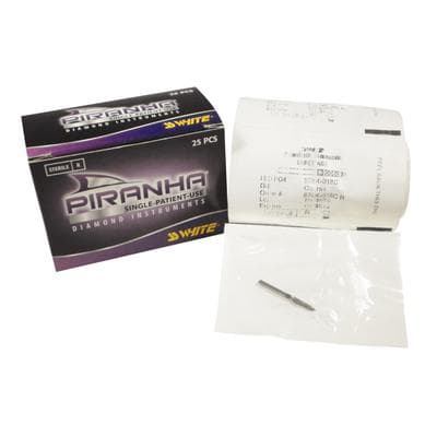 Piranha® Single Patient Use Diamond Bur, Curettage FG, Super Coarse, #878K-018SC, 1.8 mm Diameter, 25/Pkg thumbnail 10