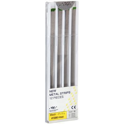 GC America Metal Finishing Strips, Assortment A, #1000 Mesh (50 Micron), Fine, Yellow, 12/Pk, 000263 thumbnail 13