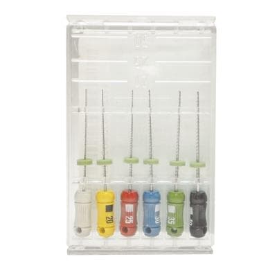 Kerr K-Files, Stainless Steel, 21mm, #15-40 Assorted, 6/Box, 821-8021 thumbnail 17