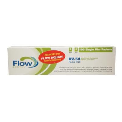Flow Silver D DV-54 Intraoral Dental X-Ray Film, Size 0 (Child), D-Speed, Pedo Pack, 100/Pk, 18235 thumbnail 11