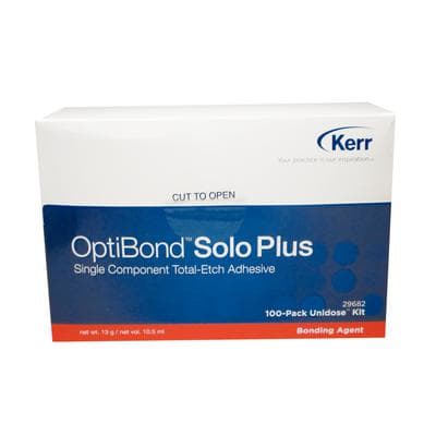 OptiBond Solo Plus Unidose Kit, Total-Etch Light-Cure Dental Adhesive, 100 x 0.1 mL Unidose Packets, 3 g Gel Etchant, #29682 thumbnail 22