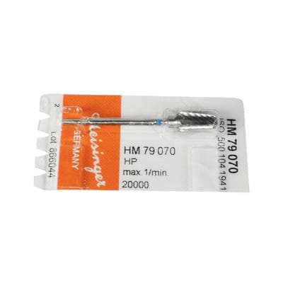 Meisinger HM79-070-HP Lab Carbide Bur, Round End Taper, Plain Cut, Medium, 7.0 mm, HP, 1/Pkg thumbnail 6