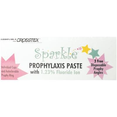 Sparkle Prophy Paste with Xylitol, Coarse, Orange Vanilla, Unit Dose Cups, 200/Box, UPCOV thumbnail 11